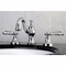 Kingston Brass KC7161WLL 8" Widespread Bathroom Faucet, Polished Chrome KC7161WLL - alternate 2